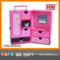 Fashionable Paper Pink Suitcase for Kids